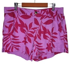 Old Navy Linen Blend Everyday Shorts, Size 8